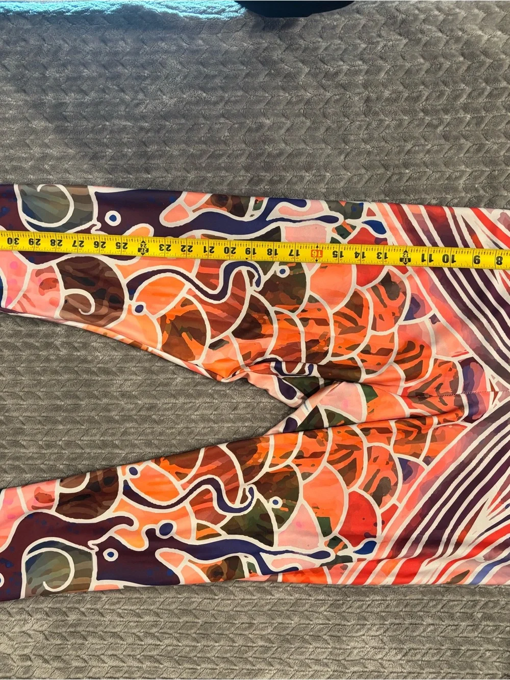 FisheWear Beauty and Bonefish 3XL Colorful Performance Leggings USA Made